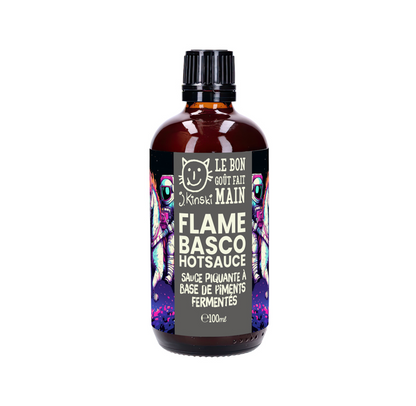 J.Kinski -- Sauce piquante flame basco bio (piment fermenté) - 100mL