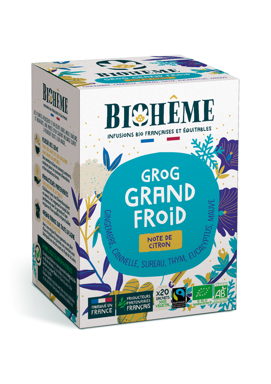 Biohême -- Grog grand froid - 20 infusettes
