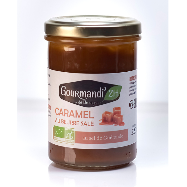 Gourmandizh -- Crème caramel bio - 220 g