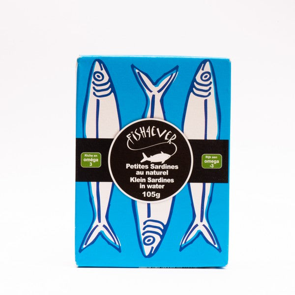 Fish4ever -- Petites sardines (sprats) au naturel - 105 g