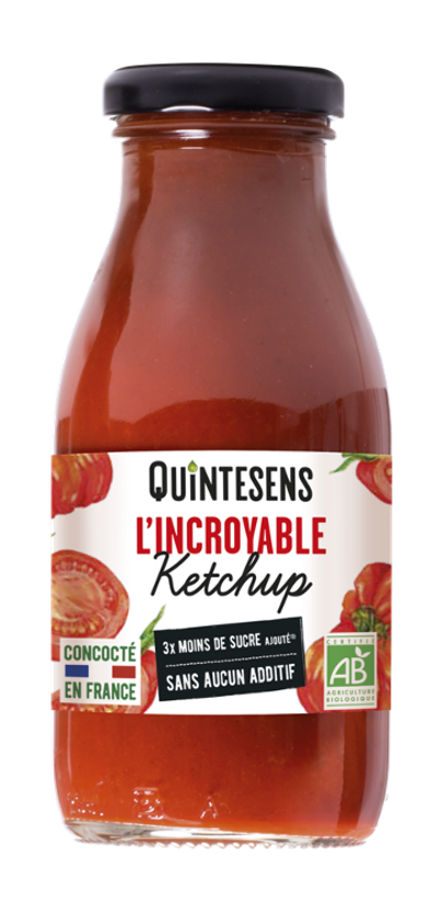 Quintesens -- L'incroyable ketchup bio - 265 g