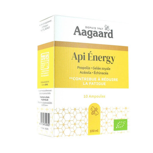 Aagaard -- Ampoules api'energy bio - 10 ampoules