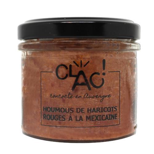 Clac -- Houmous de haricots rouges à la mexicaine bio - 100 g