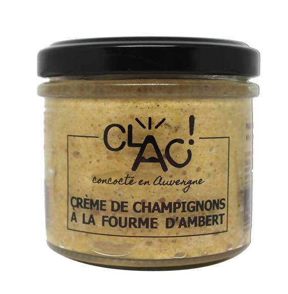 Clac -- Crème de champignons à la fourme d'ambert bio - 100 g
