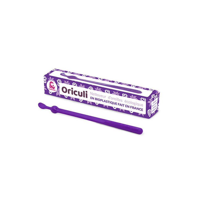 Lamazuna -- Oriculi en bioplastique violet